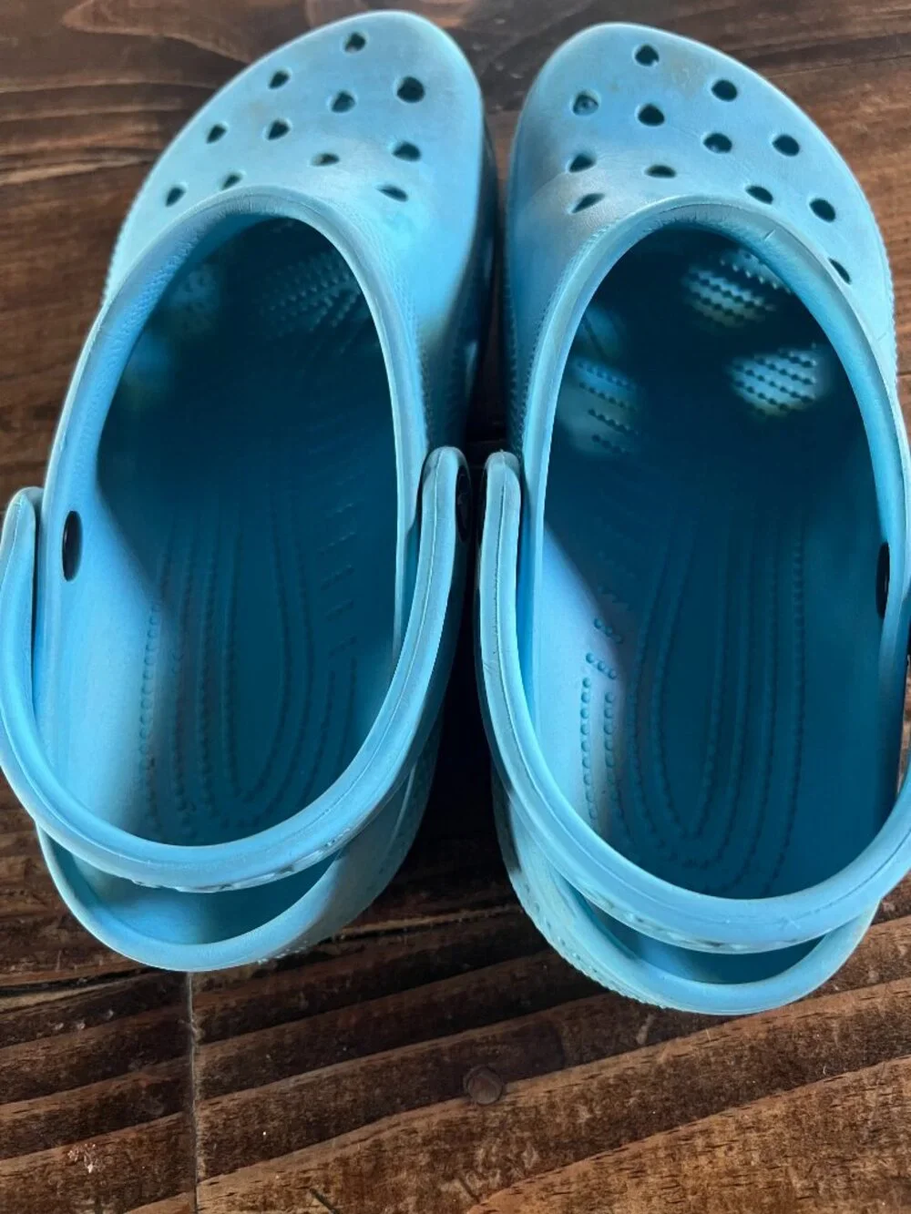 Light Blue Crocs